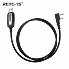 Двухконтактный USB-кабель для программирования рации для Kenwood Baofeng UV-5R UV-82 RETEVIS H777 RT22 RT15 RT81 для системы Win XP78