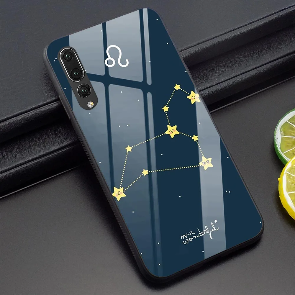 Чехол для телефона Libra Scorpio чехол Huawei P Smart 2019 P10 P20 P30 Pro Mate 20 Honor 7A 9 10 Lite Y6 Y9 закаленное