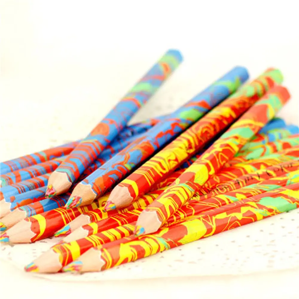 

Fashion 1 PC Rainbow Pencils for Drawing Colored Pencils School student Stationery kids Drawing Colored Pencil