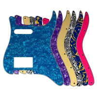 quality electric guitar parts for usa mexico fd strat 11 holes hs paf humbucker guitar pickguard scratch plate no switch hole