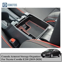 for toyota corolla e210 2019 2020 console armrest storage organizer car accessories interior goods savings box for coins