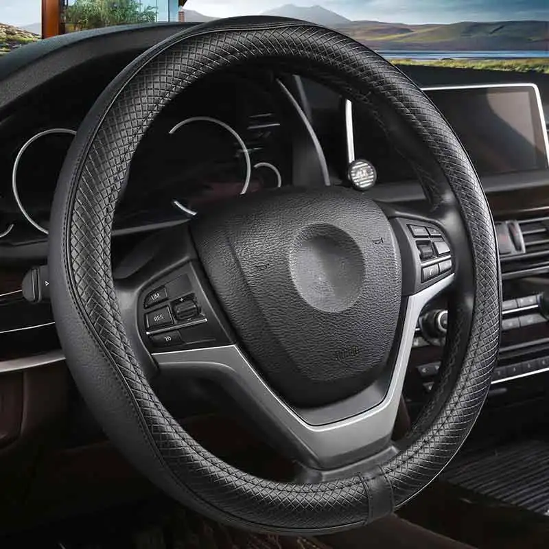 Кожаный чехол на руль автомобильные аксессуары для opel corsa d insignia b c meriva mokka vectra zafira