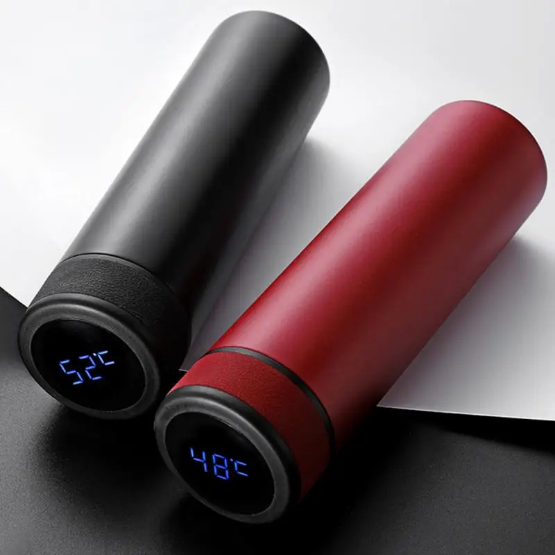 Термос из нержавеющей стали 500 мл с сенсорным экраном|Вакуумные фляги и термосы| |