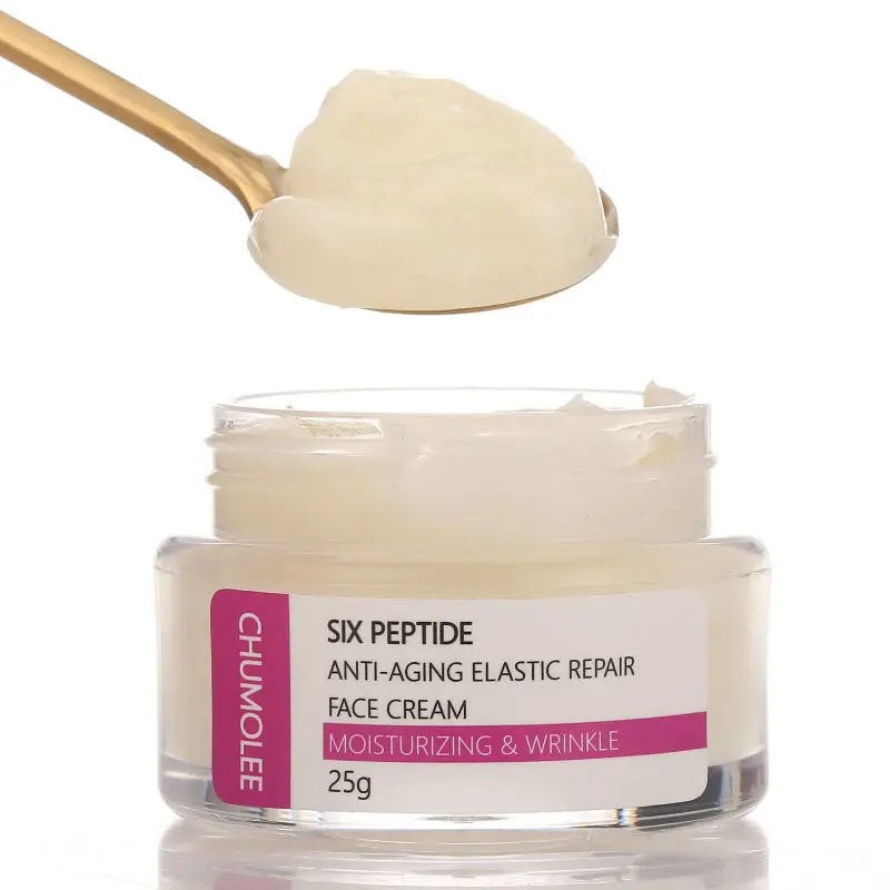 CHUMOLEE шесть пептидов крем для лица против морщин и старения сухой кожи
