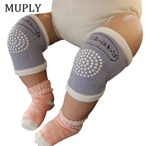 Новые Детские наколенники, защита для ползающего ребенка, хлопковые детские наколенники, детские Нескользящие гетры для мальчиков и девочек 6-18 месяцев