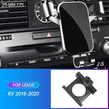 Car Mobile Phone Holder Mounts Stand GPS Gravity Navigation Bracket For Lexus RX300 RX350 RX450H 2016-2020 Car Accessories