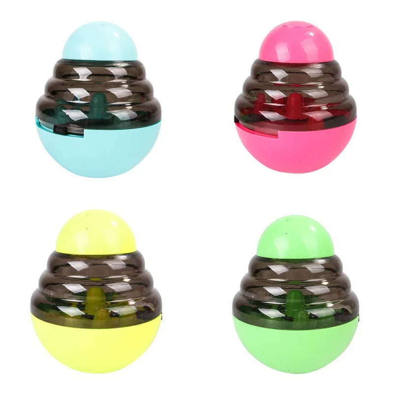 

Dog Educational Toy Tumbler Leaking Food Swing Ball