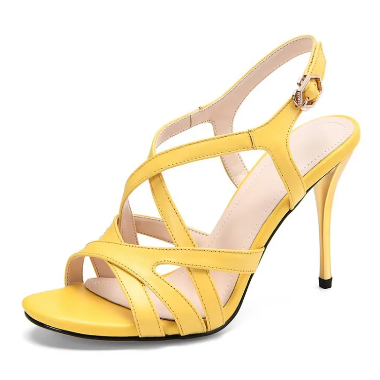 

Sexy high heel sandals women's 2020 summer new thin heel open toe sandals