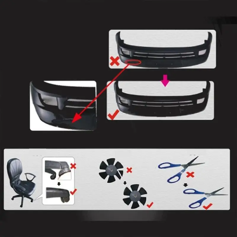 

Car Bumper Plastic Welding Machine Parts Standard Pre Staple Wave Staples Primary Repair Operator For The Cut Bodywork Rods C0C3