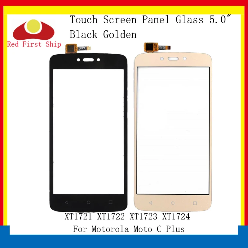 Сенсорный экран 10 шт./лот для Motorola Moto C Plus XT1721 XT1722 XT1723 сенсорная панель дигитайзер