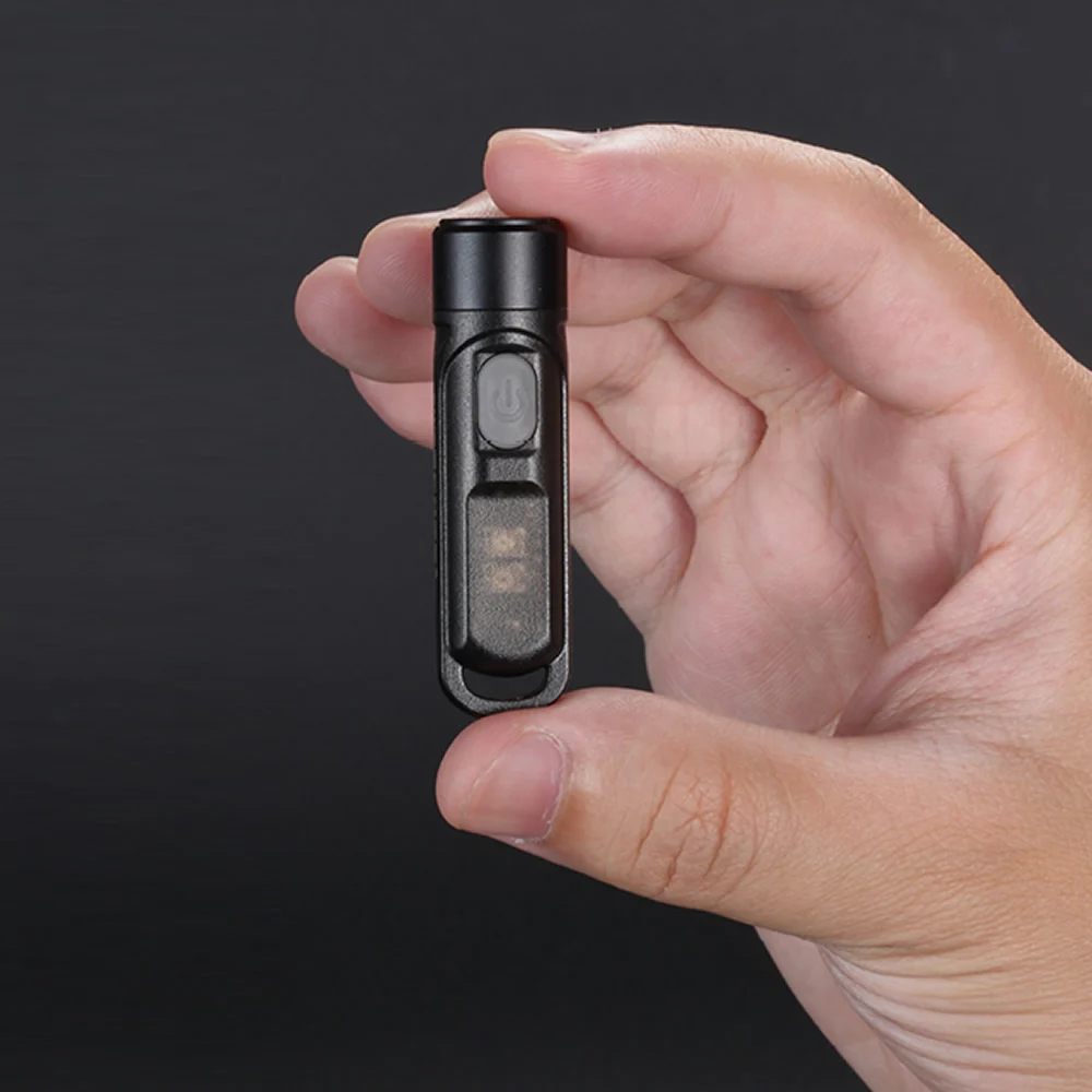 2021 NITECORE TIKIGITD синяя флуоресцентная оболочка USB светильник заряжаемый мини фонарь