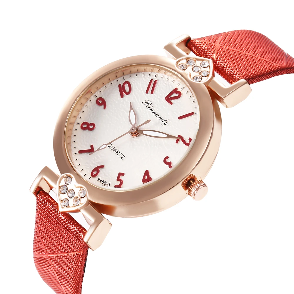 2019 New Fashion White Leather Quartz Rhinestone Watches Women Top Brand Luxury Dress Clock Ladies Casual Wristwatch Reloj Mujer | Наручные