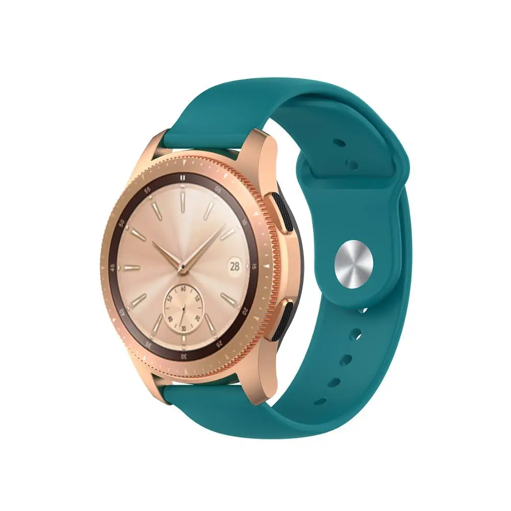 18 мм 20 22 силиконовый ремешок для huawei/Withings/samsung Galaxy/gear s3/Amazfit Bip Смарт-часы замена