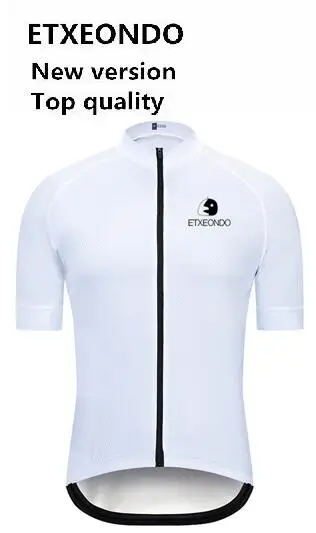 Jersey Новая версия! Etxeondo Велоспорт Джерси мужская команда короткий рукав рубашки летние быстросохнущие MTB велосипед одежда топы Одежда для велоспорта - Цвет: Jersey