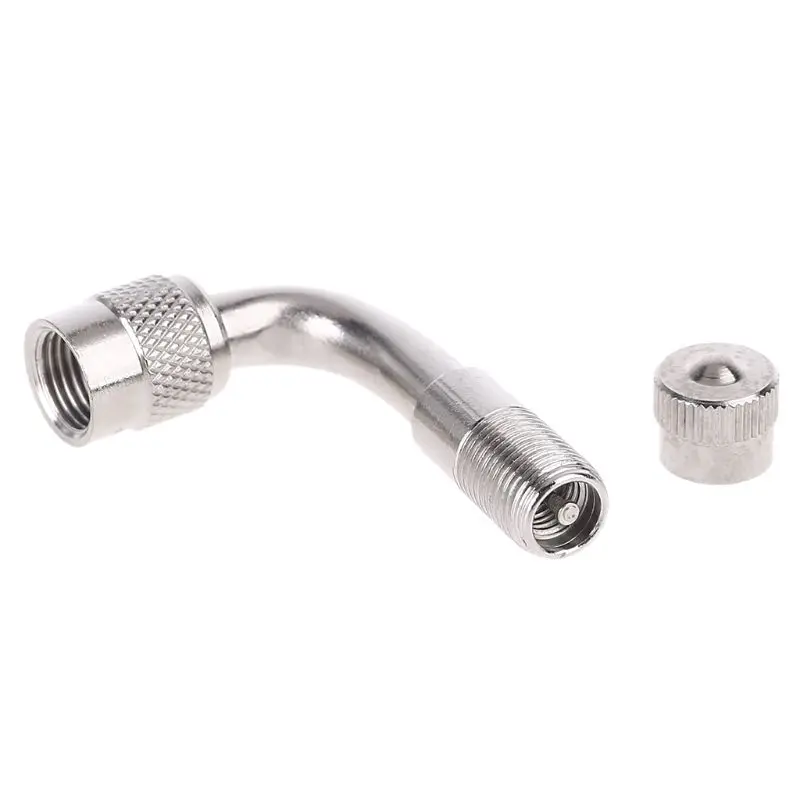 

N0HF Tire -Valve Stems Extenders 90 degree Universal Wheel Tyre-Valve Extender Adapter for Motorcycle Car Bike Scooter