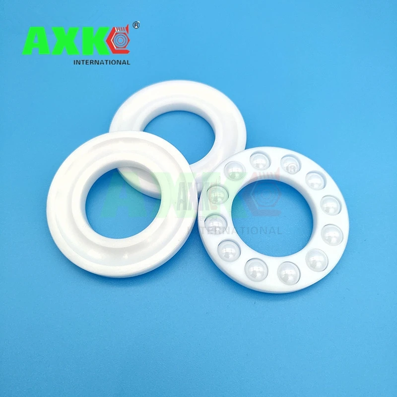 Бесплатная доставка 51101 керамический упорный шарикоподшипник ZrO2 8101 12x26x9 мм без