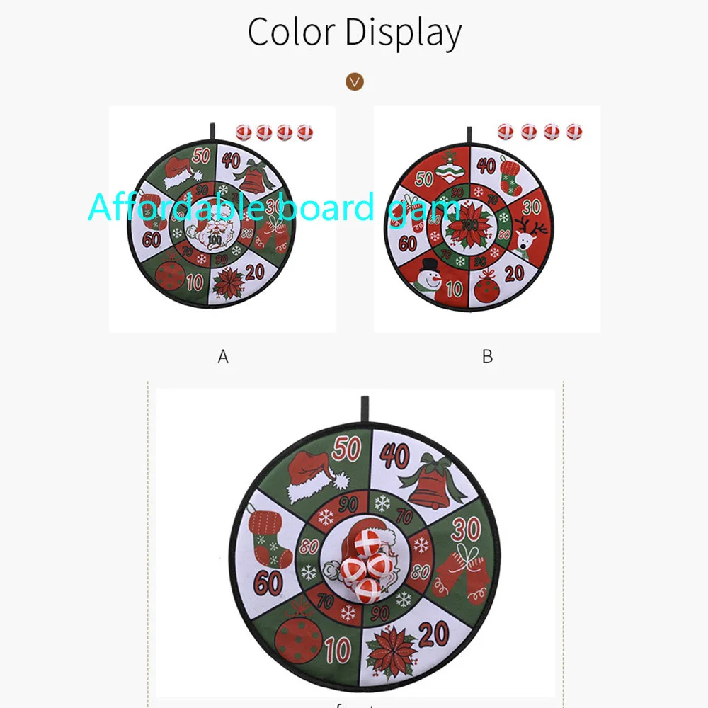 

Game with 4 Sticky Balls Classic Throwing Toy Indoor Outdoor Sports Accessories Dart Board Interaction Toys