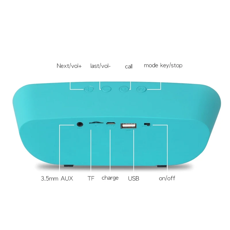 Мини-динамики с Bluetooth Портативная колонка музыкальная шкатулка Поддержка Спорт