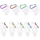 Дорожный пластиковый прозрачный флип-Кепка для ключей, 30 шт., 30 мл, 50 мл, магнитный пустой Сжимаемый многоразовый контейнер для жидкого геля