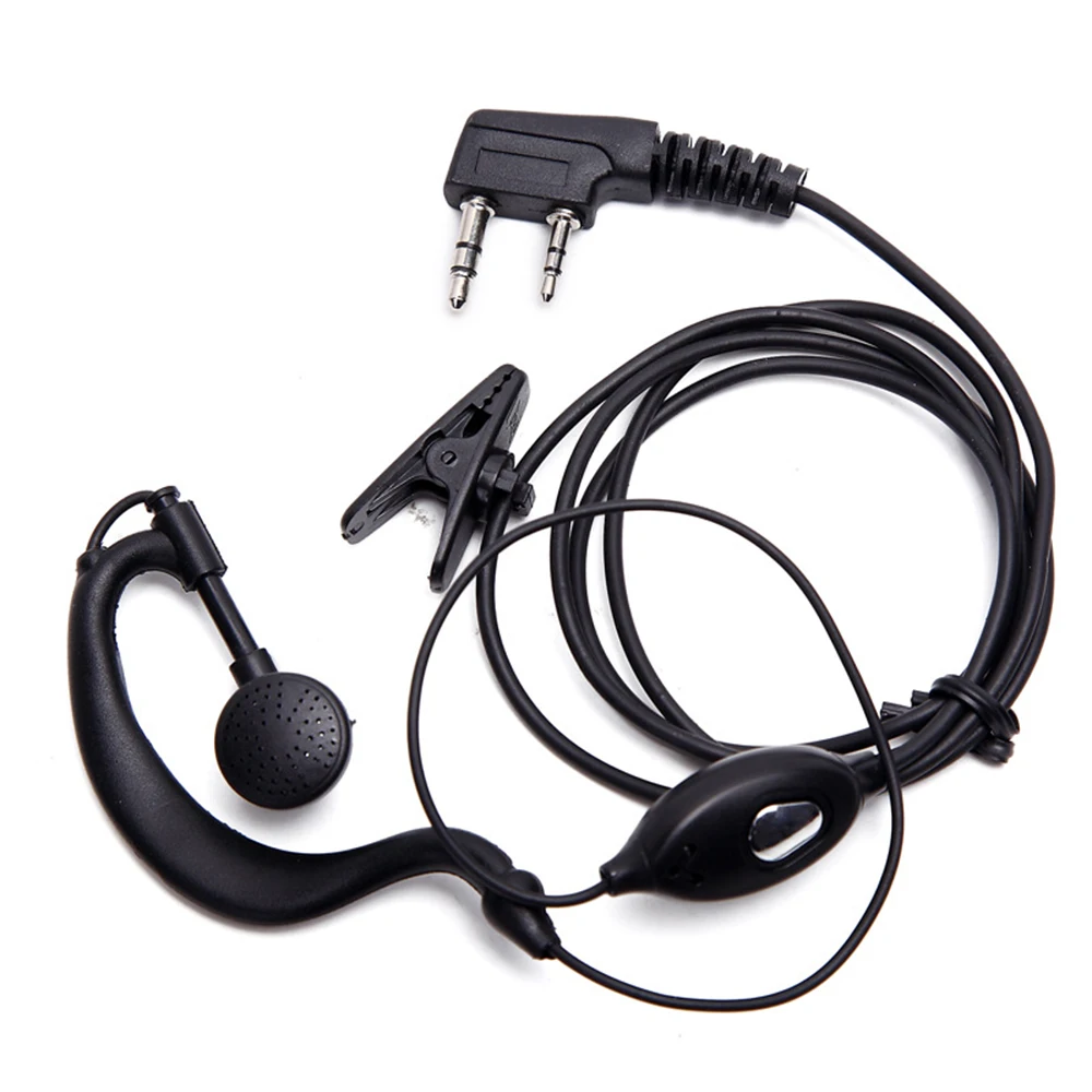 

2-контактный двухсторонний скрытый Радиоприемник динамик для Baofeng BF-888S UV5R Walkie Talkie 992 Earwear, односторонние наушники, наушники