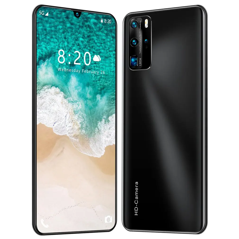 2021 Прямая поставка P40 Pro 7 3 дюймов 2 + 16 Гб Мобильный телефон Смартфон технология