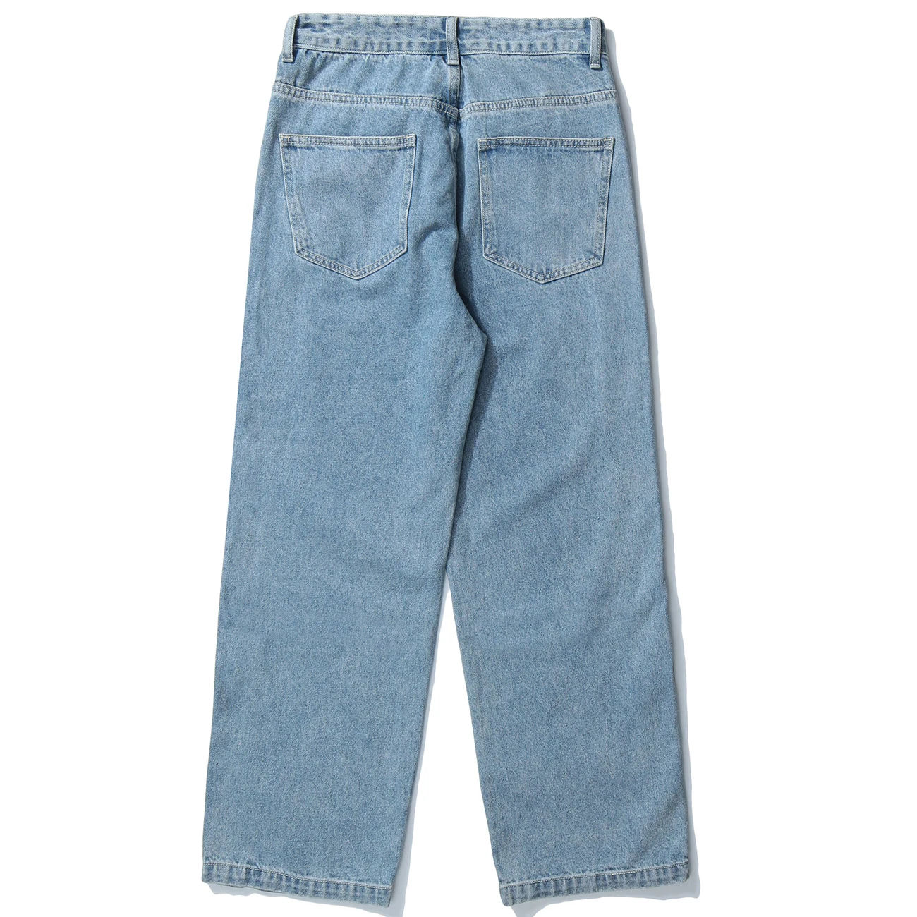 Повседневные Прямые брюки в стиле хип-хоп Мужская Уличная одежда свободные