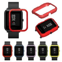 hard pc cover protective case for xiaomi amazfit bip youth watch shell frame bumper protector for amazfit bip smart watch