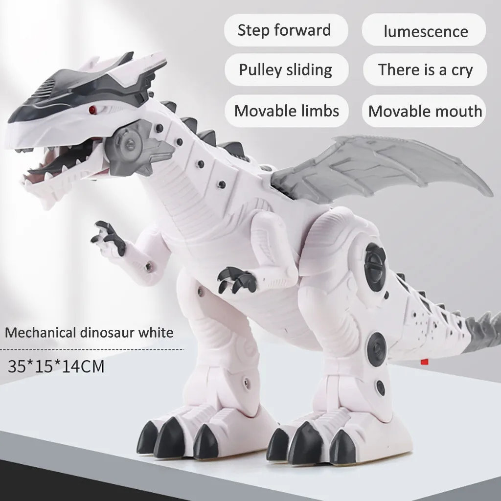 

Dinosaur Toy Walking Dragon Toy Electric Roaring Light Tyrannosaurus Rex Dinosaur Interactive Toys Electronic Toy Birthday Gift