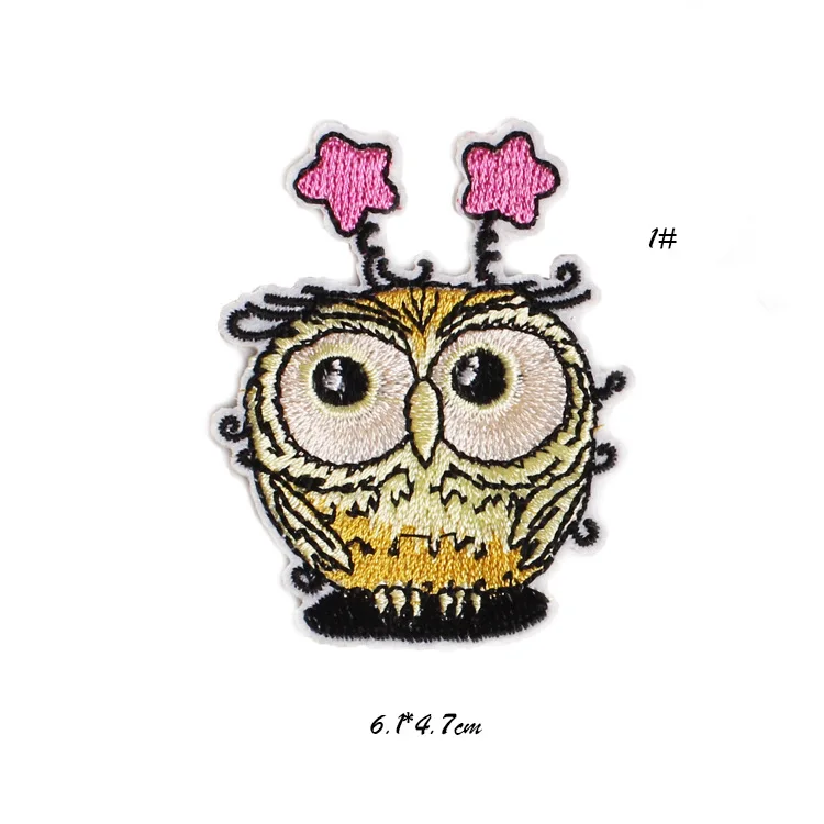 Вышитая искусственная кожа GUGUTREE вышитая аппликация для пальто футболки шляпы