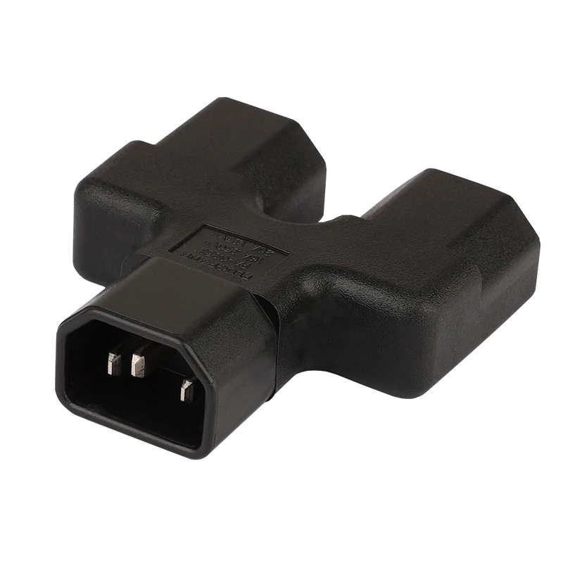 C14-2* C21 два в одном IEC320 C14 до 2* IEC 320 C21 адаптер питания переменного тока rразъем конвертер гнездо «Папа-мама» конверсионный штекер