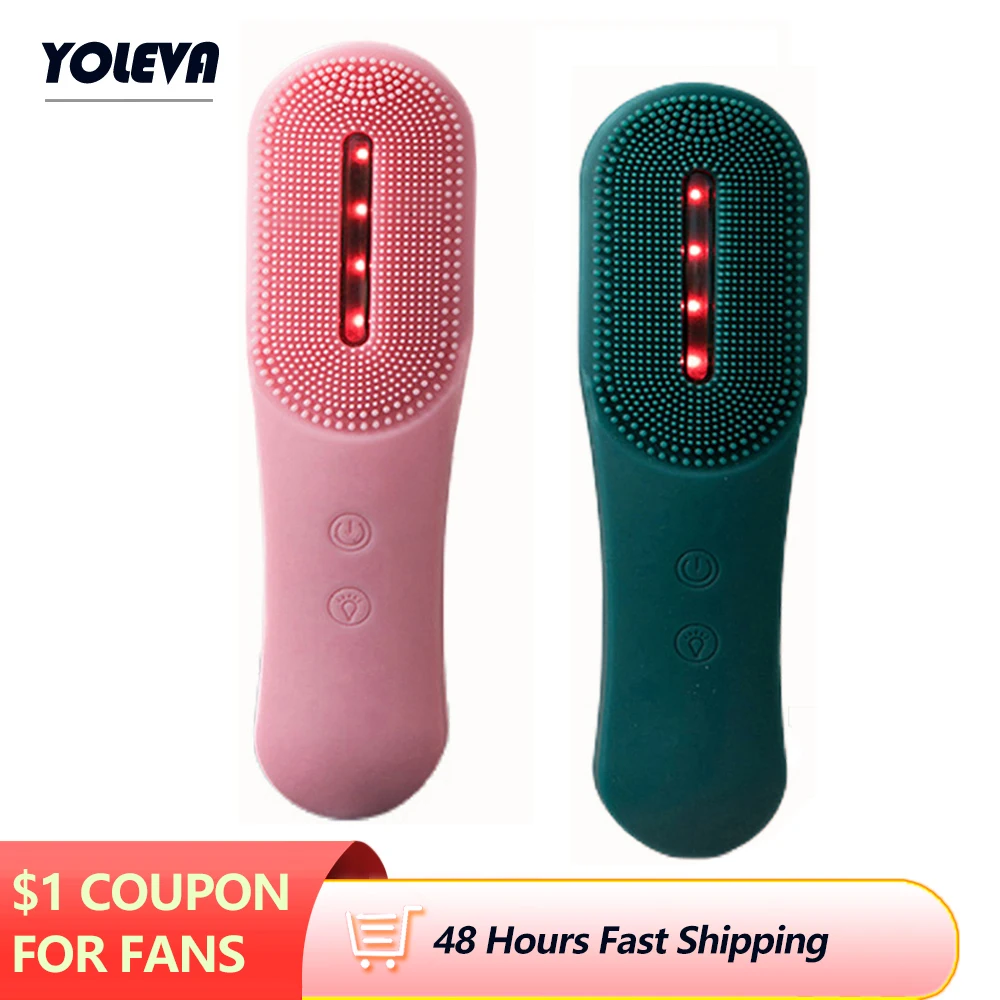 Электрическое очищающее средство для лица ультразвуковые щетки глубокой