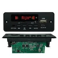 bluetooth 5 0 5v 32v mp3 player decoder board 6w amplifier car fm radio module support fm tf usb aux recorders