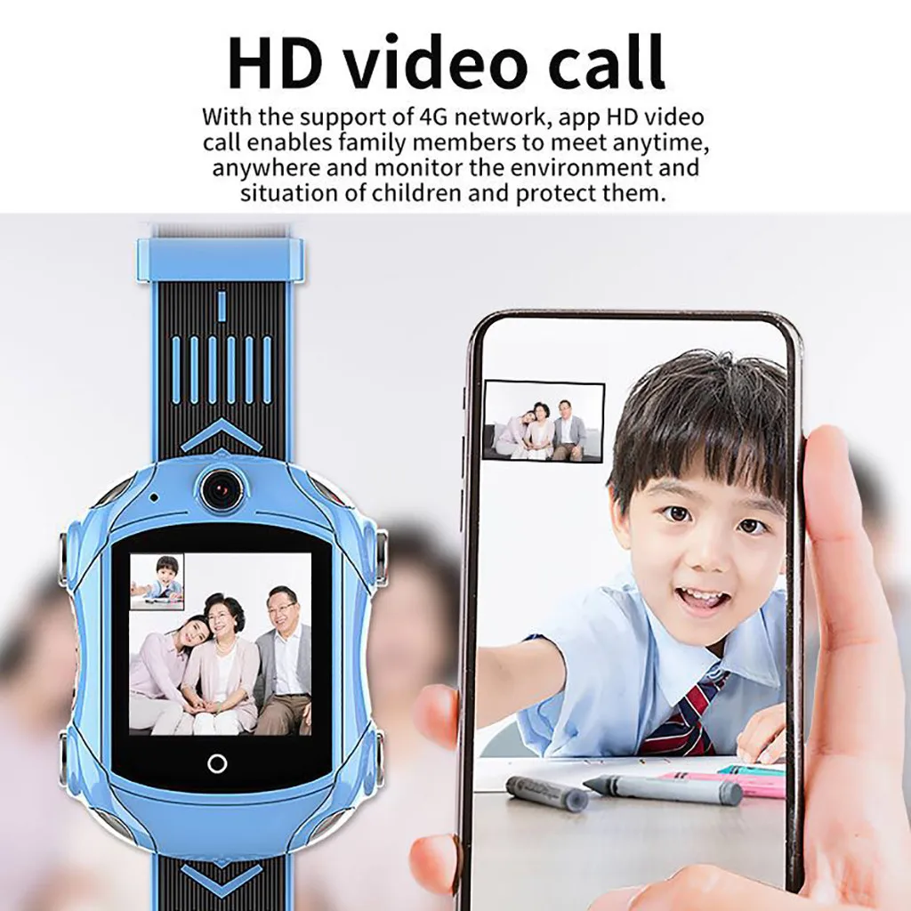 Детские Смарт-часы CARPRIE с Gps 1 44 дюйма защитой от потери для детей девочек