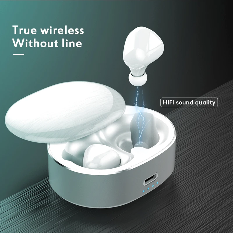 TWS 5 0 Bluetooth гарнитура Беспроводные наушники HIFI мини вкладыши Спортивная Гарнитура