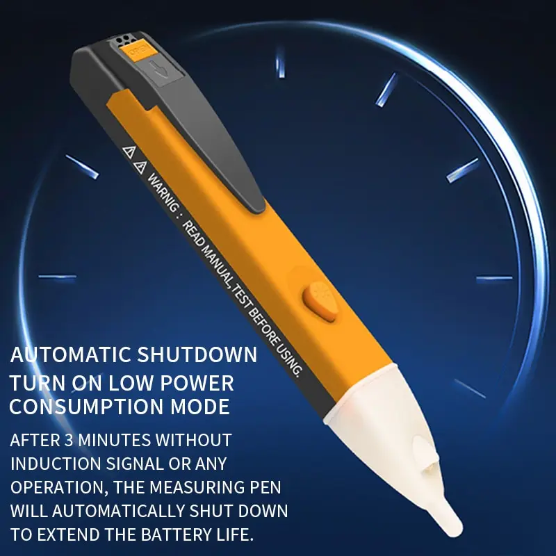

1Pcs Electricity Test Pencil Digital 90V-1000V AC Voltage Detector Non-Contact Tester Pen Tester Electricity Tester Pen