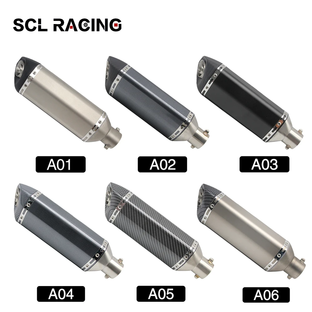 Выхлопная труба Alconstar для мотоцикла глушитель выхлопной трубы Z1000 Z750 MT07 MT09 51