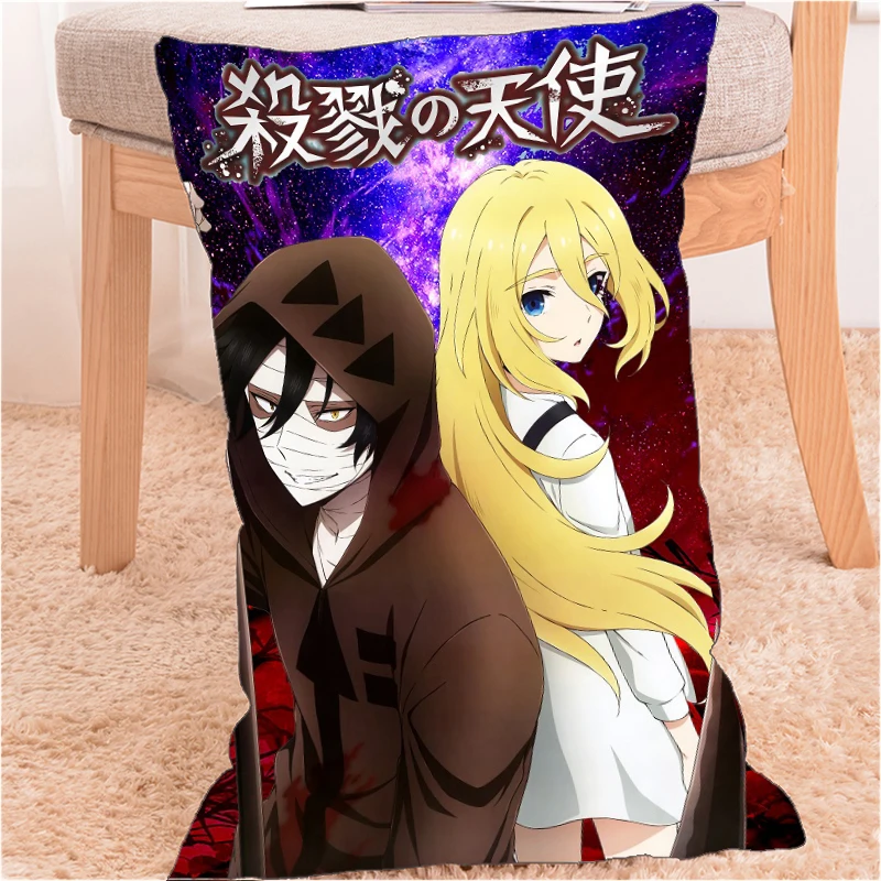 Аниме Подушка Dakimakura чехол ангелов смерти Ray Зак парные чехлы 60x40 см украшения дома