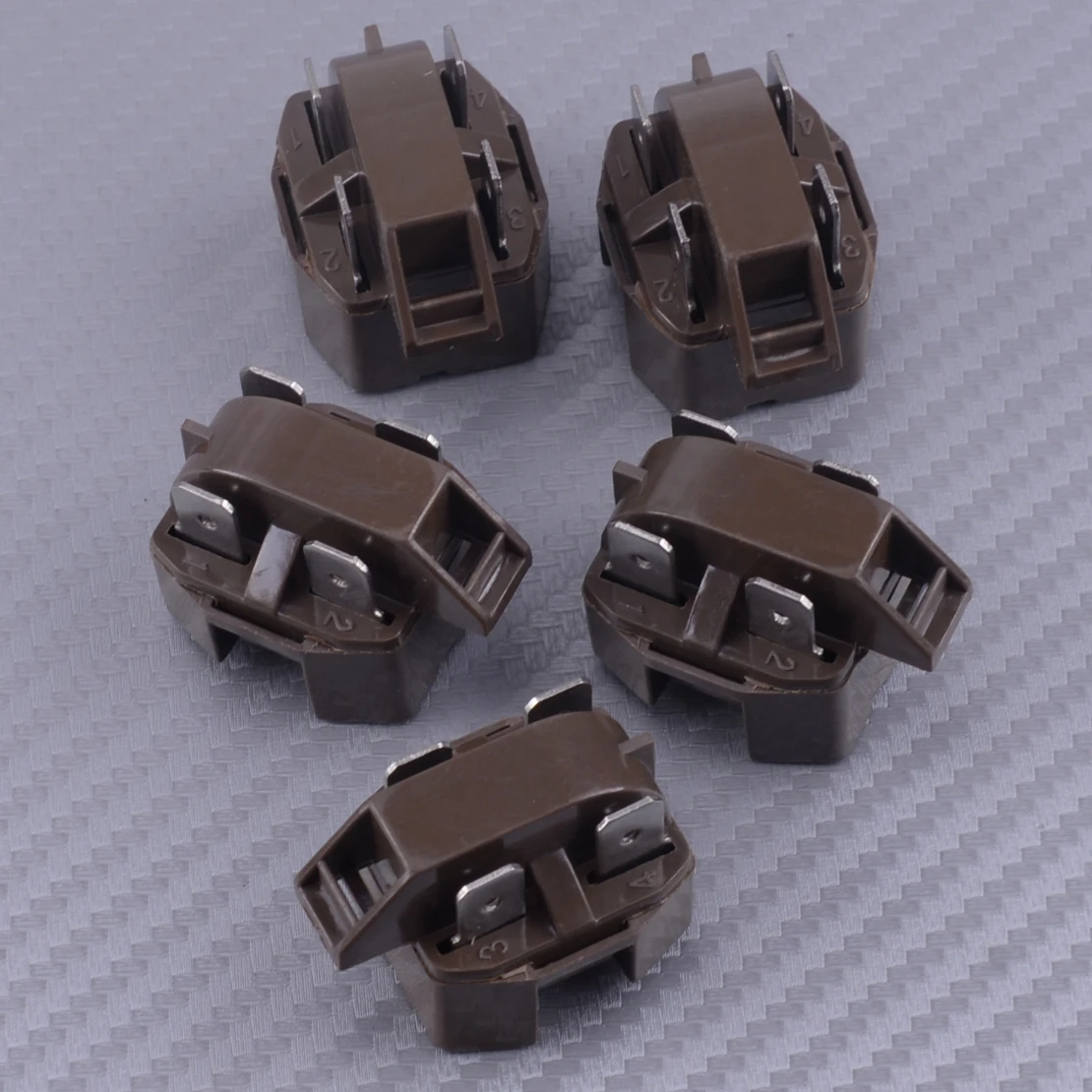 New 5pcs 4 Pin PTC Start Relay IC-4 Fit For Refrigerator Freezer Compressor Appliance Parts 2262185