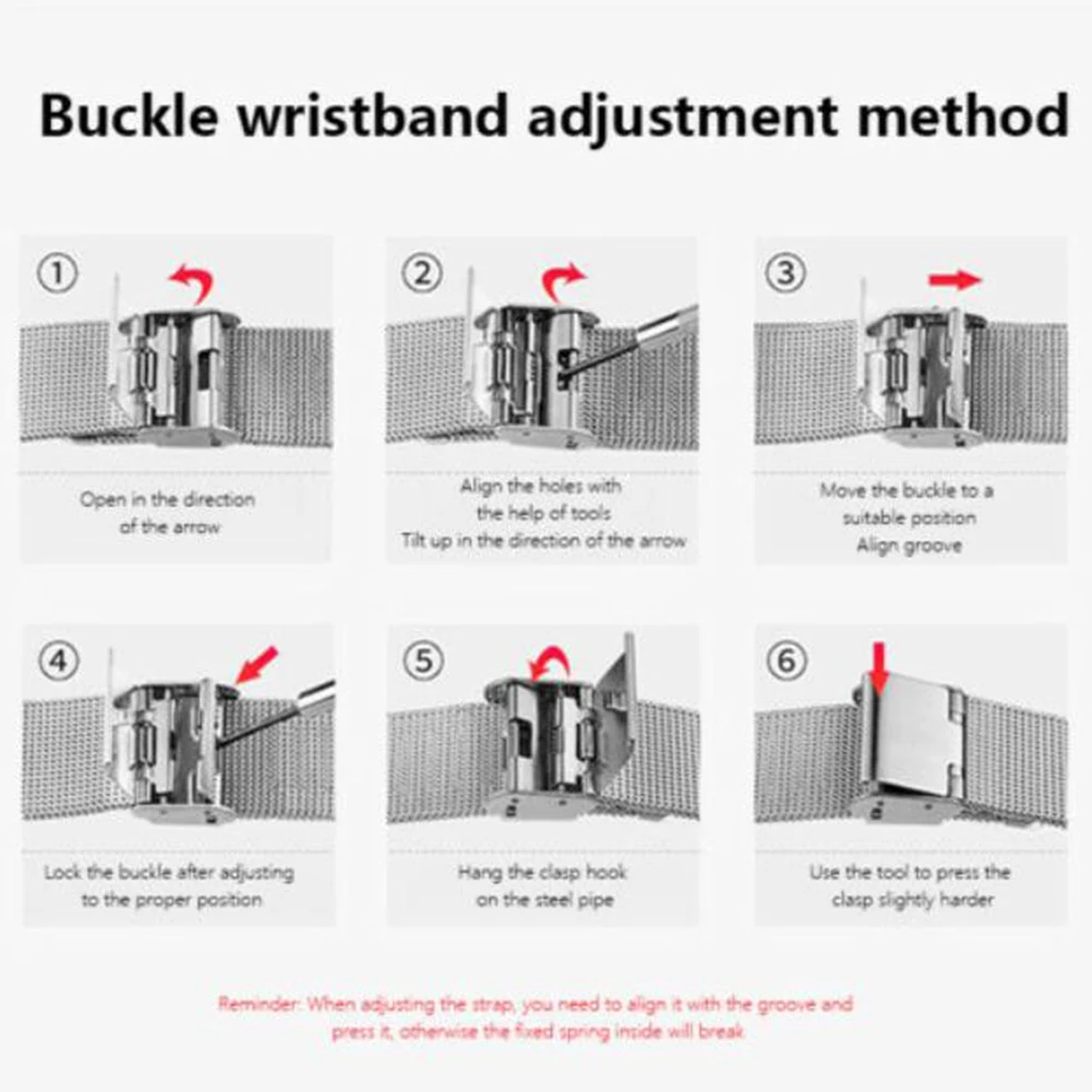 

Gold Strap Band Metal Replacement Rose Gold Stainless Steel Wristbands