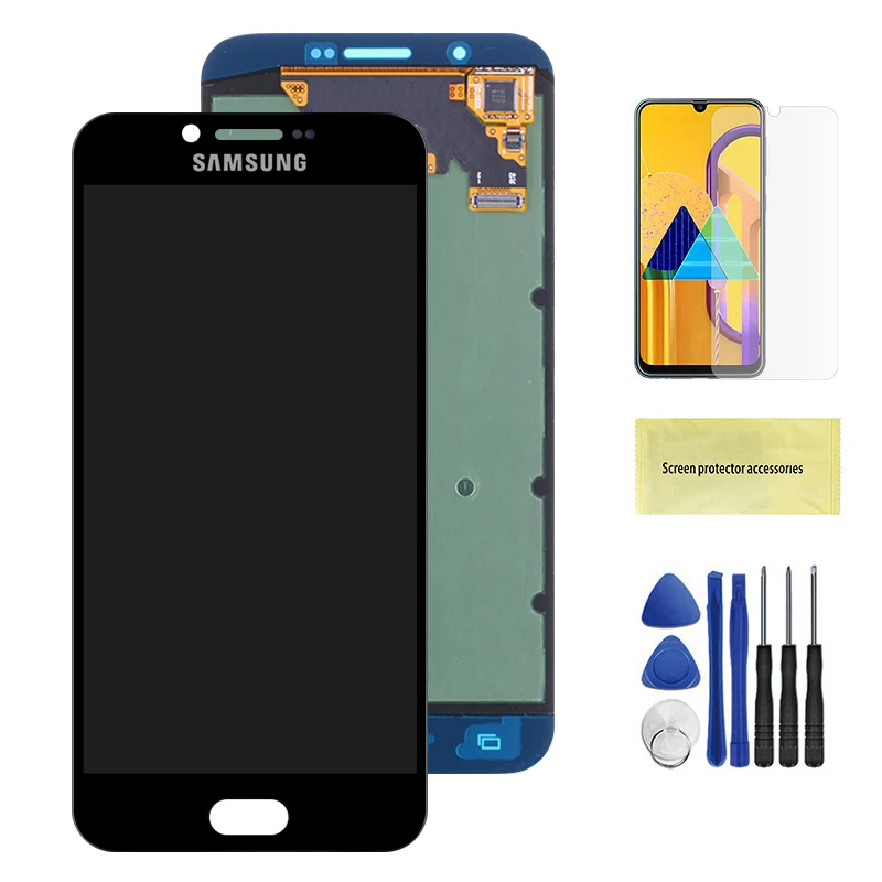 5 7 &quotОригинальный ЖК-дисплей A8 для Samsung Galaxy 2016 A8100 A810 сенсорный экран дигитайзер в