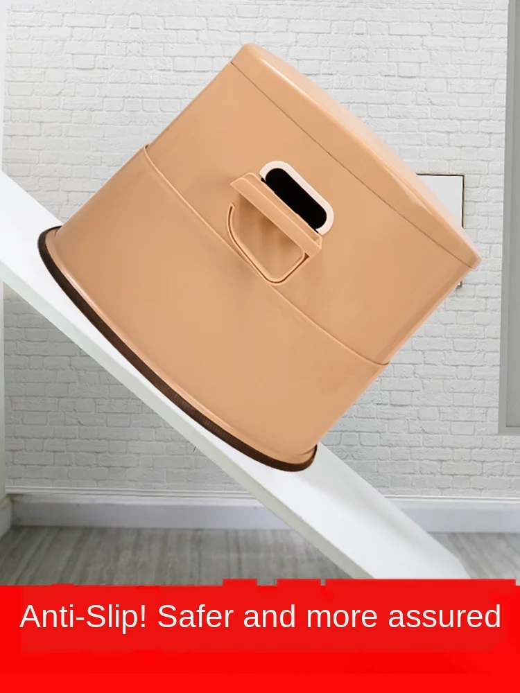 Портативный унитаз с прокаткой 200 кг приседание для пожилых людей туалет