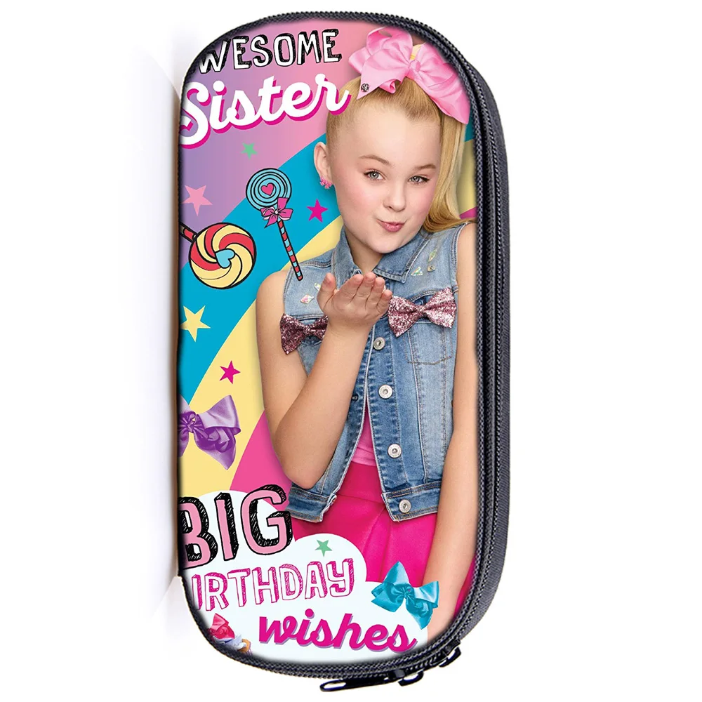 Новинка милые канцелярские принадлежности Jojo Siwa косметички для мальчиков и