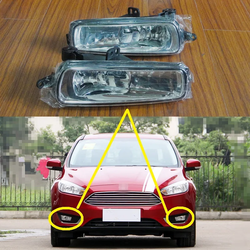 2 шт./пара RH и LH прозрачные линзы противотуманные фары для переднего бампера лампы