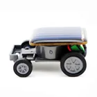 Миниатюрный автомобиль на солнечной батарее, миниатюрная игрушечная машинка-гонщик, развивающая игрушка на солнечной батарее, детские игрушки для крикета, подарок для детей