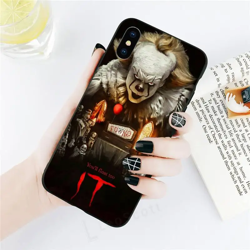 

Stephen King's It horror movie Phone Case for iPhone 11 12 pro XS MAX 8 7 6 6S Plus X 5S SE 2020 XR