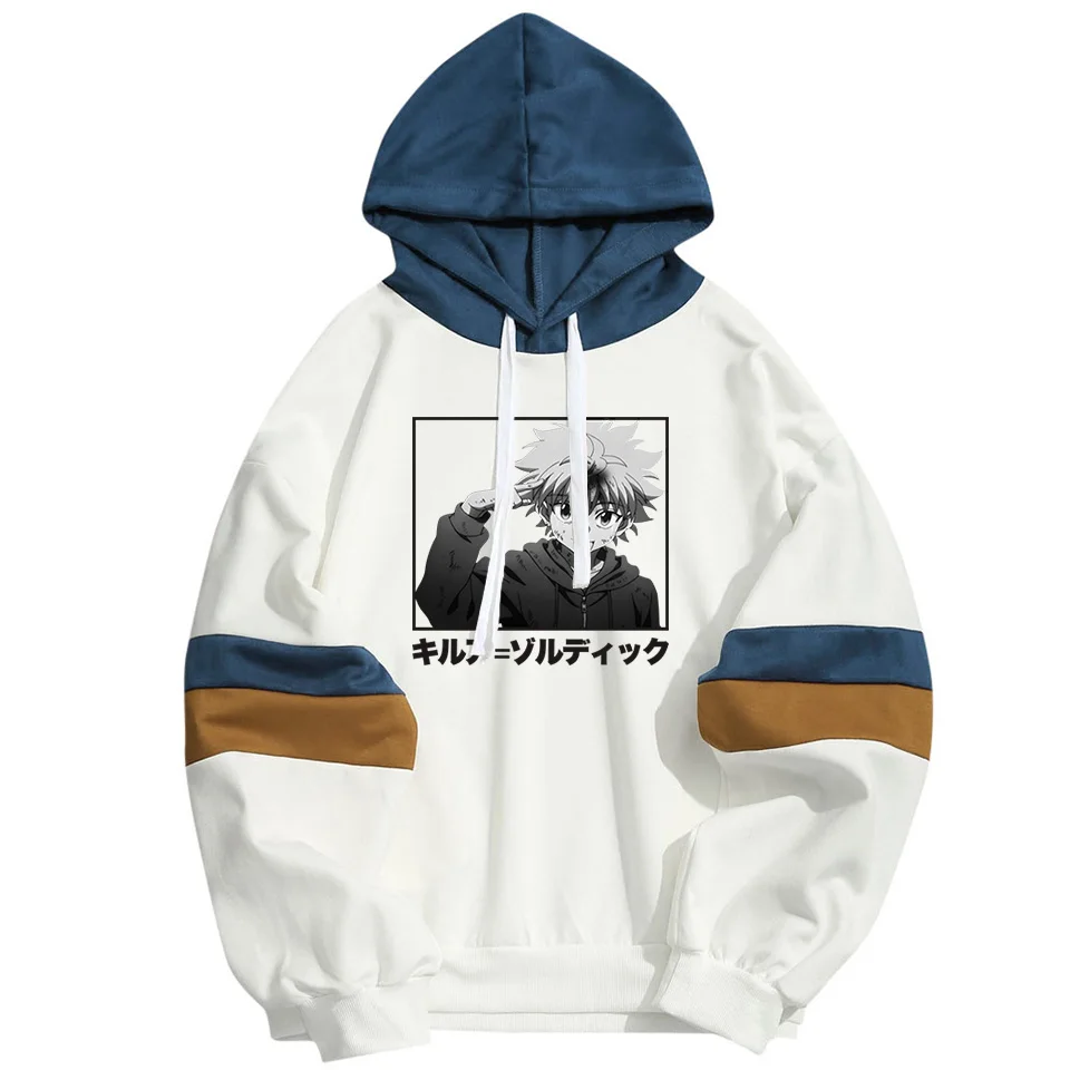 

Japan Anime Hunter X Hunter Killua Hoodies Sweatshirts Men Women Casual Hip Hop Loose Sweatshirt Thin Pullover Tops