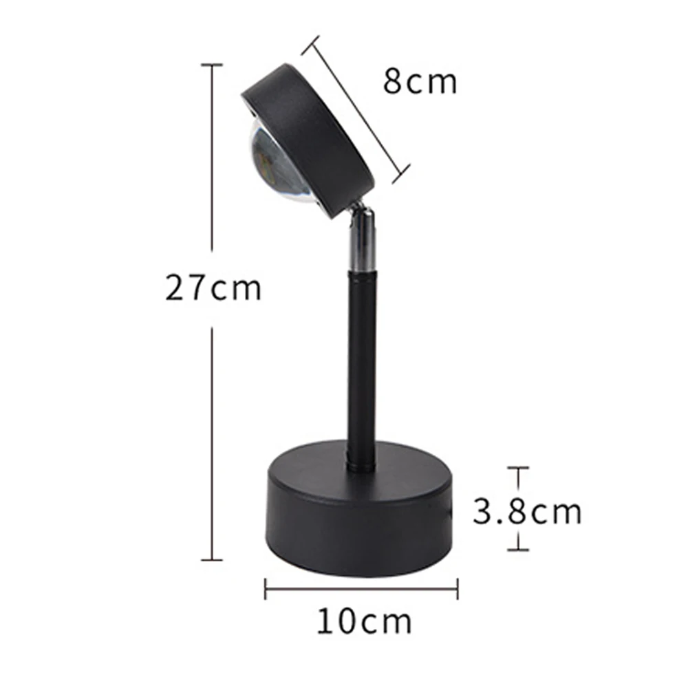 

Colorful Lamp LED Projector Romantic Color Projector Party Sunset Projection Atmosphere Led Night Rechargeable Table Lamp