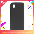 1 2019 матовый чехол для смартфона Alcatel 1 5033D Alcatel 1 2021 Orange Rise 54, тонкий противоударный чехол для телефона