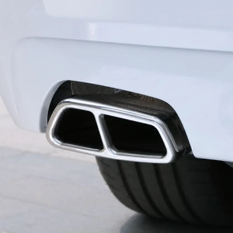 2 шт. автомобильные наклейки из нержавеющей стали для BMW 5 Series G30 G38 2018|Наклейки на