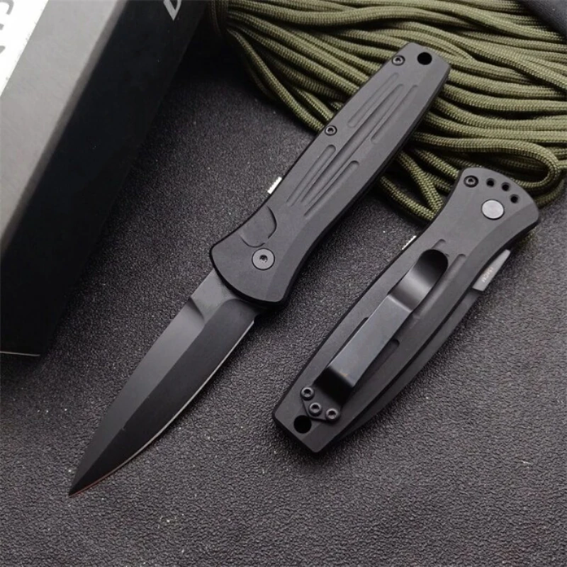 

Butterfly 3551 Black Blade 6061 T6 Aluminum Alloy Handle High Hardness Outdoor Camping Survival Self-Defense Tactical Tool
